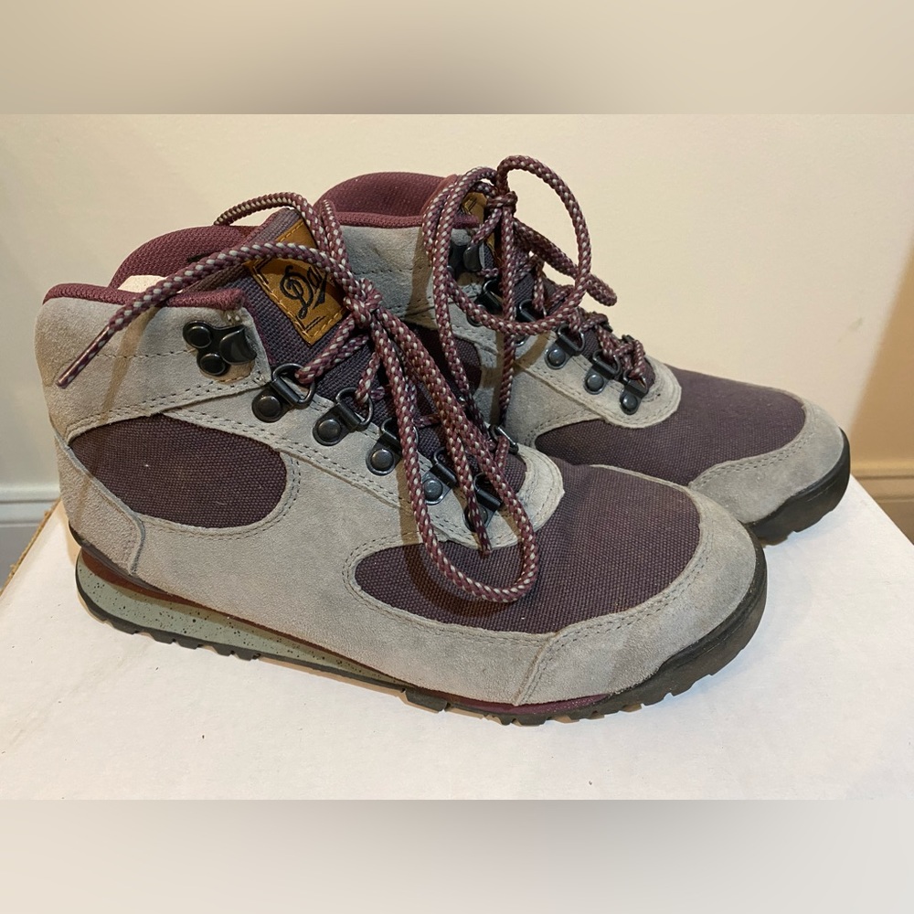 Danner Jag Boots Waterproof Leather Hiking purple